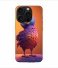 Apple Iphone 16 Pro Back Case Covers Colorful Bird Is Standing Table Generative Ai Image