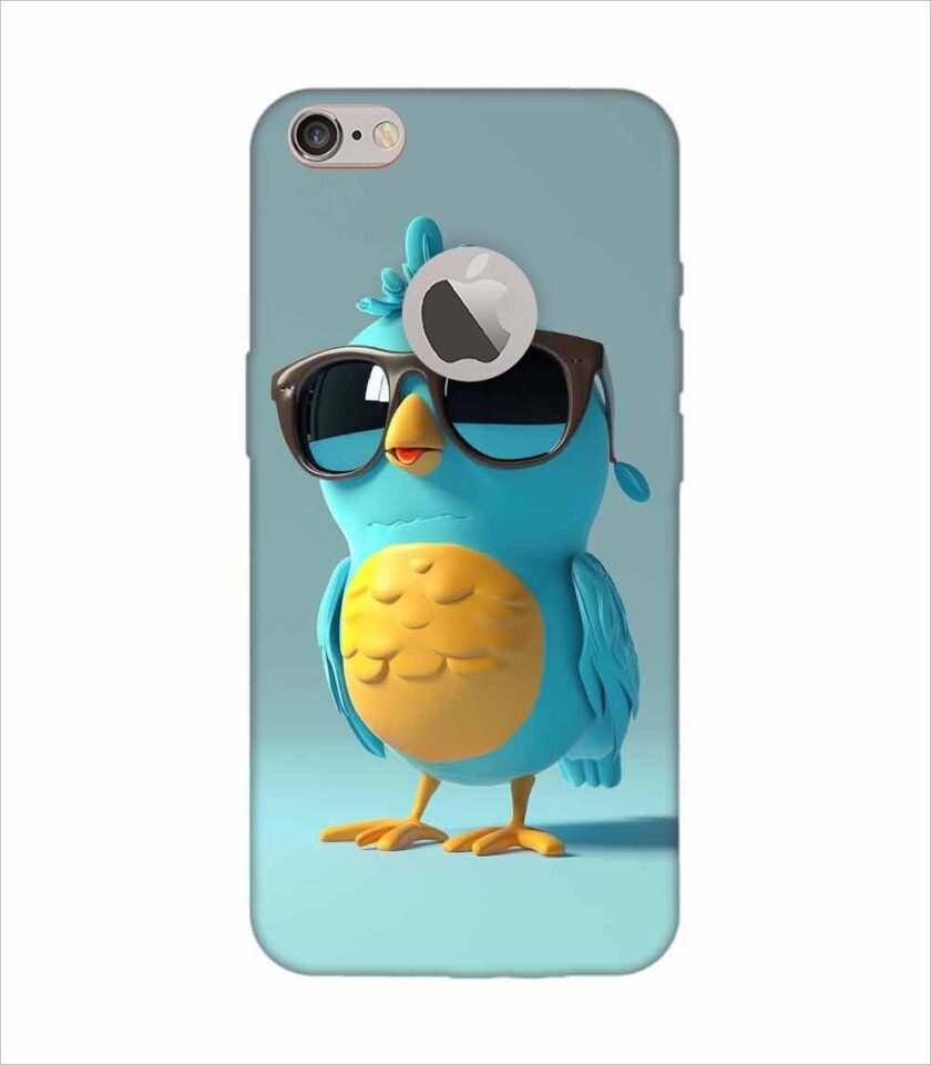 Apple Iphone 6 Logo Cut Back Case Covers Cartoon Digital Avatar Tweeting Translate
