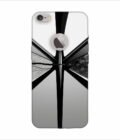 Apple Iphone 6 Plus Logo Cut Back Case Covers Abstract Shape Design Flowers Branches Vines Wallpaper Background Illustration Elements