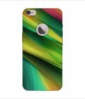 Apple Iphone 6 Plus Logo Cut Back Case Covers Background Colourful Multicolour