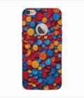 Apple Iphone 6 Plus Logo Cut Back Case Covers Blue Background