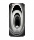 Apple Iphone 6 Plus Back Case Covers Abstract Black 3D Background