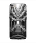 Apple Iphone 6 Plus Back Case Covers Abstract Geometry Black White Illustration
