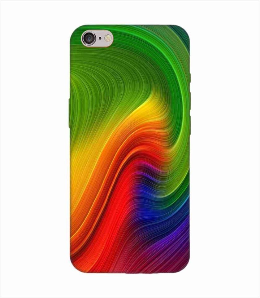 Apple Iphone 6 Plus Back Case Covers Abstract Swirl Painting Wallpaper Design