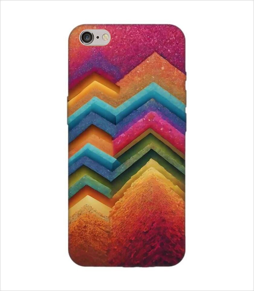 Apple Iphone 6 Plus Back Case Covers Artistic Background Wallpaper With Color Halftone Effect