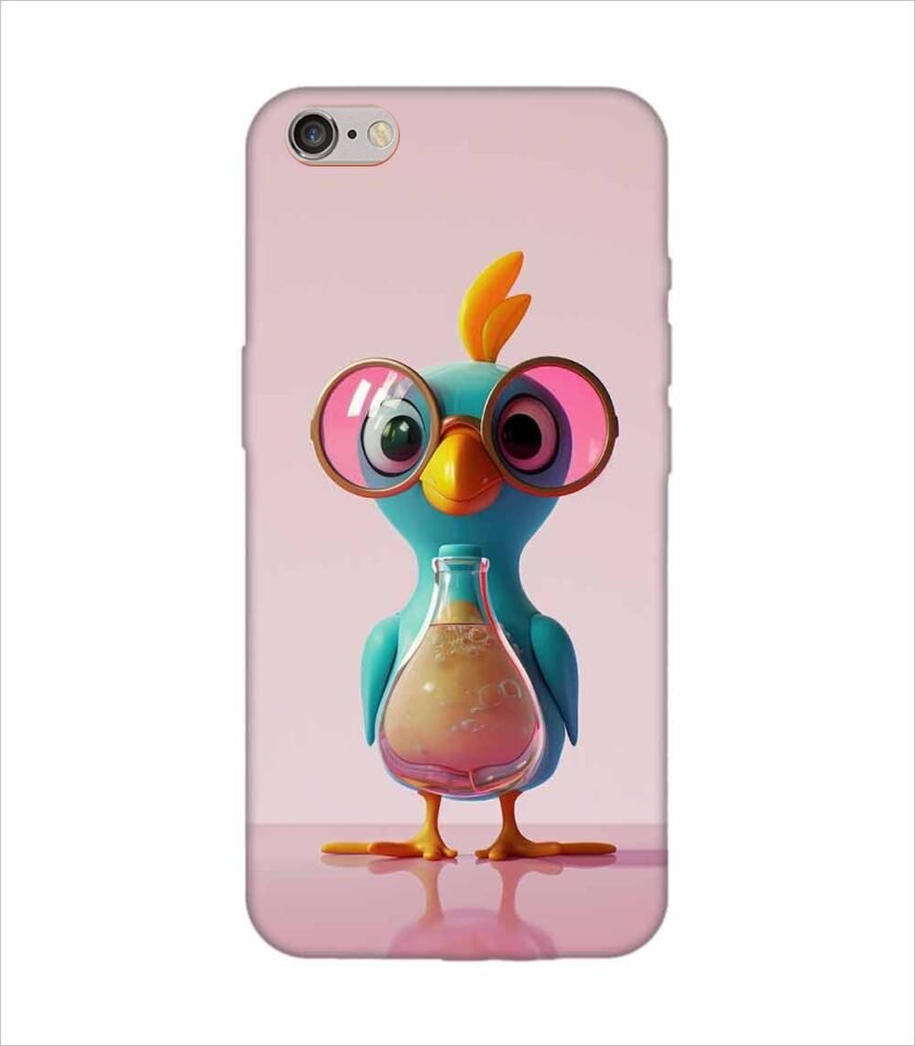 Apple Iphone 6 Plus Back Case Covers Cartoon Digital Avatar Beaker Babe