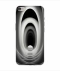 Apple Iphone 6 Back Case Covers Abstract Black 3D Background