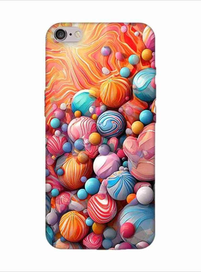 Apple Iphone 6S Logo Cut Back Case Covers Abstract Texture Background