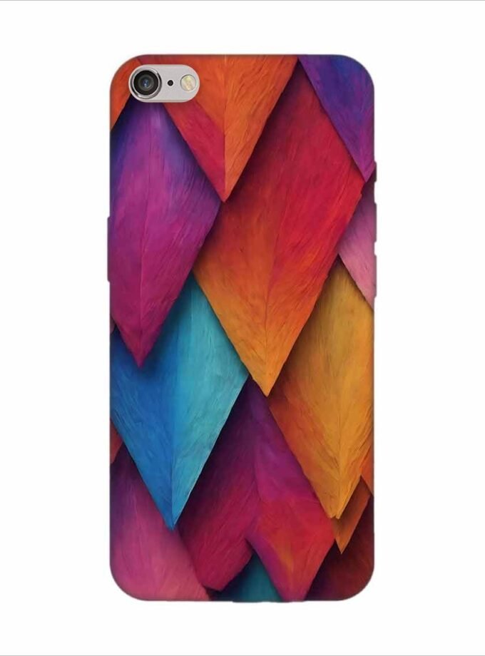 Apple Iphone 6S Logo Cut Back Case Covers Abstract Textured Backdrop Background