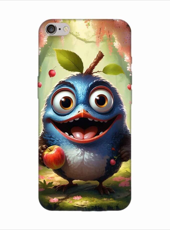 Apple Iphone 6S Logo Cut Back Case Covers Apple With Big Smile It S Face