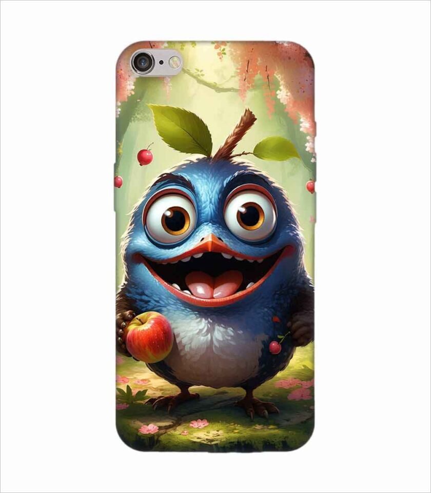 Apple Iphone 6S Logo Cut Back Case Covers Apple With Big Smile It S Face