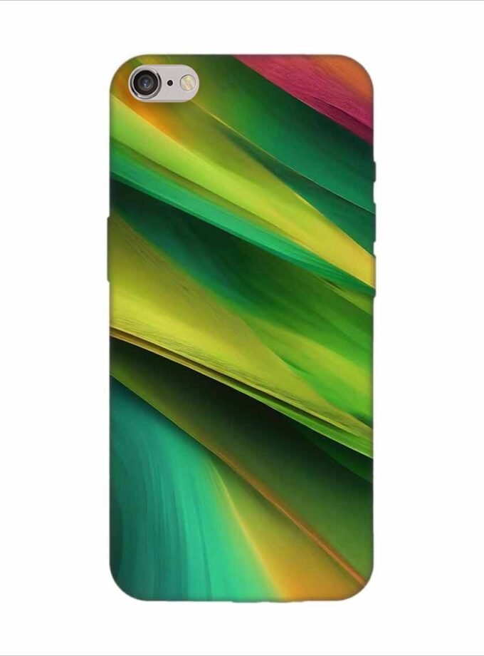 Apple Iphone 6S Logo Cut Back Case Covers Background Colourful Multicolour