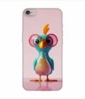 Apple Iphone 6S Logo Cut Back Case Covers Cartoon Digital Avatar Beaker Babe