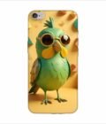Apple Iphone 6S Logo Cut Back Case Covers Colorful Bird With Big Eyes Pair Goggles