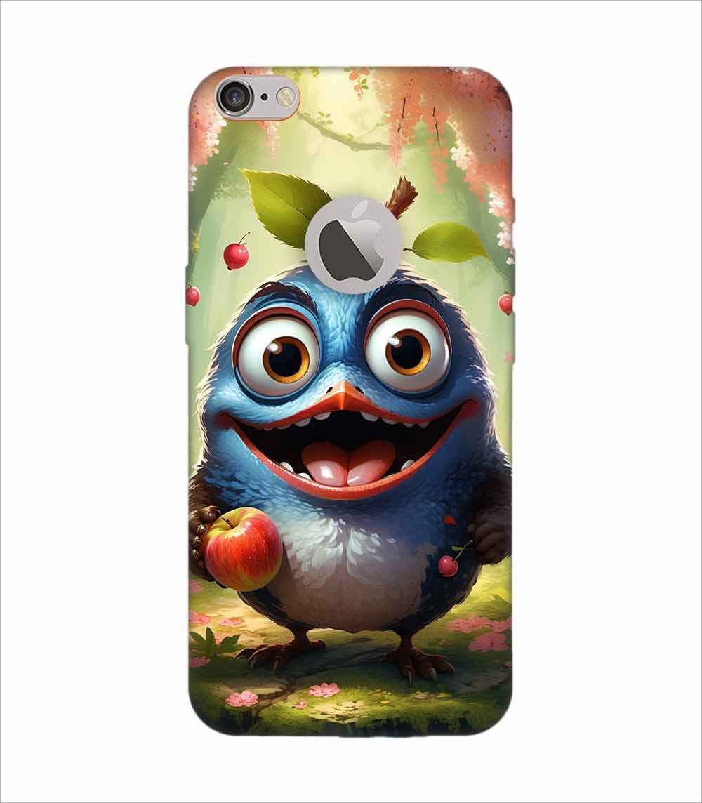 Apple Iphone 6S Plus Logo Cut Back Case Covers Apple With Big Smile It S Face
