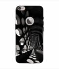 Apple Iphone 6S Plus Logo Cut Back Case Covers Bridge That Has Tunnel That Has Lot Holes It