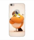 Apple Iphone 6S Plus Logo Cut Back Case Covers Cartoon Character Man With Glasses Hat