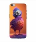Apple Iphone 6S Plus Logo Cut Back Case Covers Colorful Bird Is Standing Table Generative Ai Image