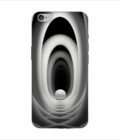 Apple Iphone 6S Plus Back Case Covers Abstract Black 3D Background