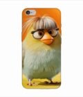 Apple Iphone 6S Back Case Covers Close Up Bird With Wig Glasses