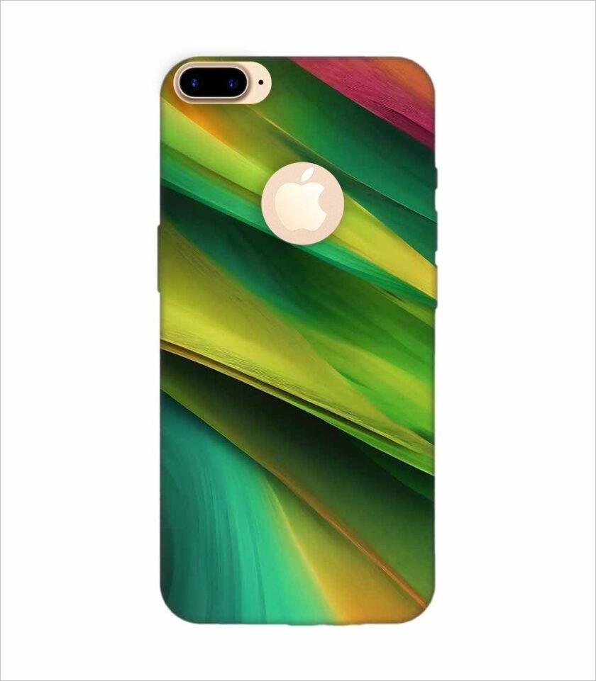 Apple Iphone 7 Plus Logo Cut Back Case Covers Background Colourful Multicolour