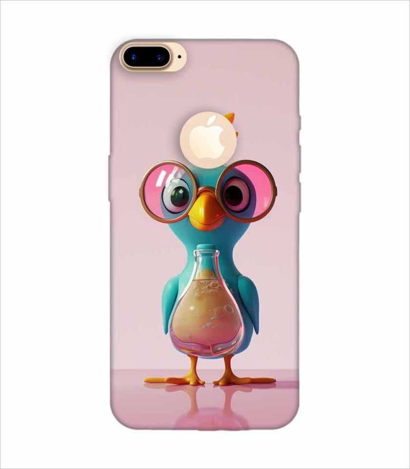 Apple Iphone 7 Plus Logo Cut Back Case Covers Cartoon Digital Avatar Beaker Babe