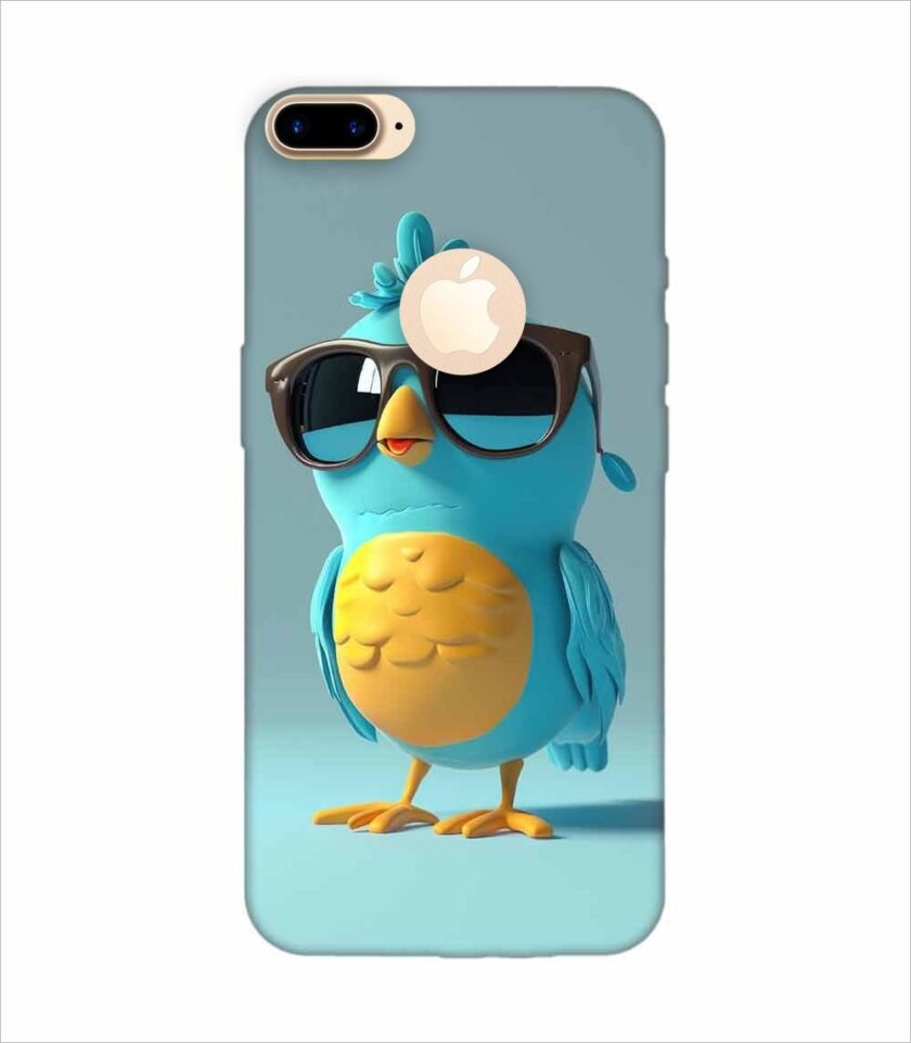 Apple Iphone 7 Plus Logo Cut Back Case Covers Cartoon Digital Avatar Tweeting Translate