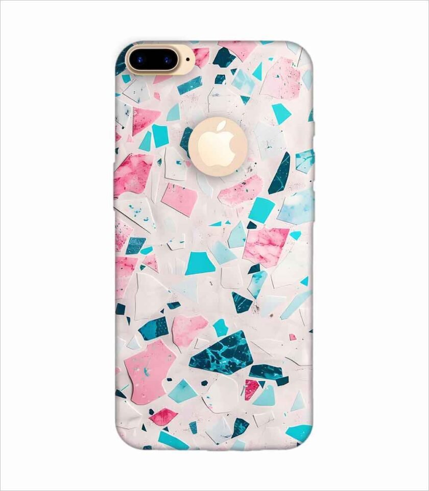 Apple Iphone 7 Plus Logo Cut Back Case Covers Colorful Piece Paper With Words Little Blue It