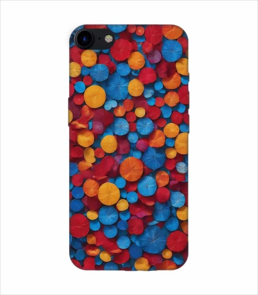Apple Iphone 7 Back Case Covers Blue Background