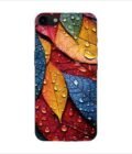 Apple Iphone 7 Back Case Covers Close Up Bunch Colorful Leaves With Water Droplets Generative Ai