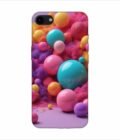 Apple Iphone 8 Plus Back Case Covers 3D Render Colorful Objects Isolated Background