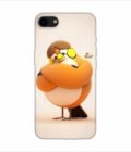 Apple Iphone 8 Plus Back Case Covers Cartoon Character Man With Glasses Hat