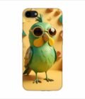 Apple Iphone 8 Plus Back Case Covers Colorful Bird With Big Eyes Pair Goggles