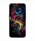 Apple Iphone 8 Plus Back Case Covers Colorful Poster With Swirly Pattern