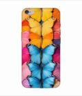Apple Iphone 8 Back Case Covers Closeup Colorful Butterfly Collection Display