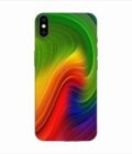 Apple Iphone X Back Case Covers Abstract Swirl Painting Wallpaper Design