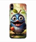 Apple Iphone X Back Case Covers Apple With Big Smile It S Face