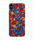 Apple Iphone X Back Case Covers Blue Background