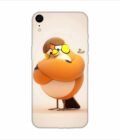 Apple Iphone Xr Back Case Covers Cartoon Character Man With Glasses Hat
