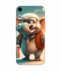 Apple Iphone Xr Back Case Covers Cartoon Character With Red Flag Big Eared Elephant