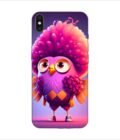Apple Iphone Xs Max Logo Cut Back Case Covers Cartoon Character With Pink Bird Its Head