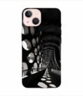 Apple Iphone 13 Mini Back Case Covers Bridge That Has Tunnel That Has Lot Holes It