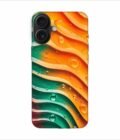Apple Iphone 16 Back Case Covers Abstract Geometric Mobile Wallpaper Background
