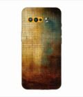 Printed Back Covers Asus Rog 3 close up painting golden blue background