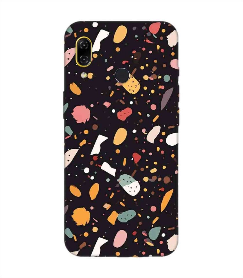 Printed Back Covers Asus Zenfone 5Z close up pattern different types food