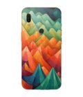 Printed Back Covers Asus Zenfone Max Pro M1 Zb601Kl close up painting mountain range with sky background