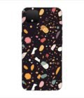 Printed Back Covers Google Pixel 4 close up pattern different types food