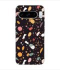 Printed Back Covers Google Pixel 8 Pro close up pattern different types food