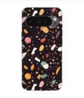 Printed Back Covers Google Pixel 9 Pro close up pattern different types food