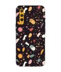 Printed Back Covers Honor 20 close up pattern different types food